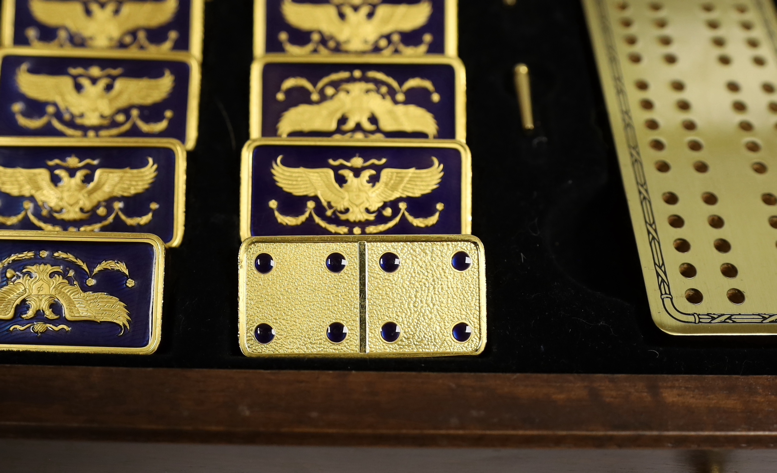 Imperial Dominoes set by House of Faberge